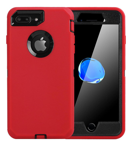 Daul Layer Armor - Carcasa Para iPhone 8 Plus Y 7 Plus