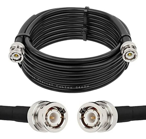 Cable Rg58 50 Ohm, Conetores Bnc Transmisión Rf,tnc X Metro