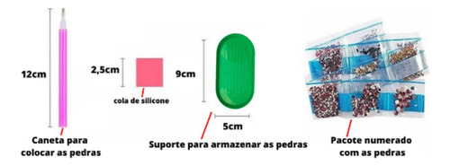 T Cuadros De Pintura De Diamantes 5d For Niños 30*40cm