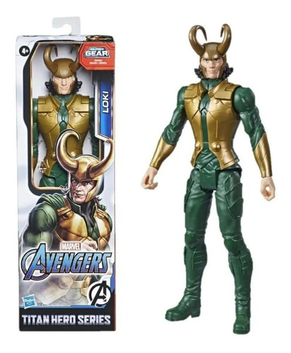 Boneco Loki 30cm Avengers Original -  Marvel Pronta Entrega 
