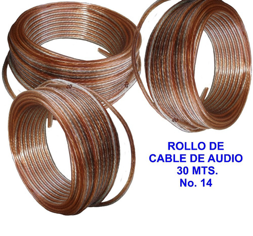 Cable De Sonido No 12 Para Medios Corneta Bajo Profesional