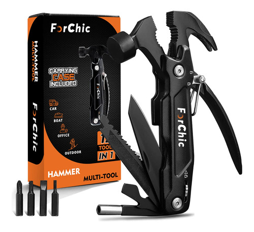 Hammer Multi Tool 12 En 1 Hammer Camping Gear Survival Tool,