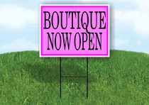 Comprar House Signs Letrero Una Sola Cara Boutique Now Open
