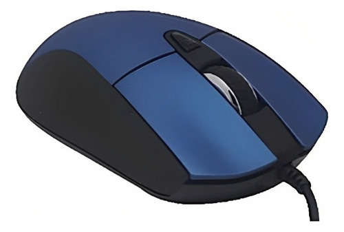 Mouse Naceb Optico Na-0115 Alambrico 2400dpi Usb Azul /v /v