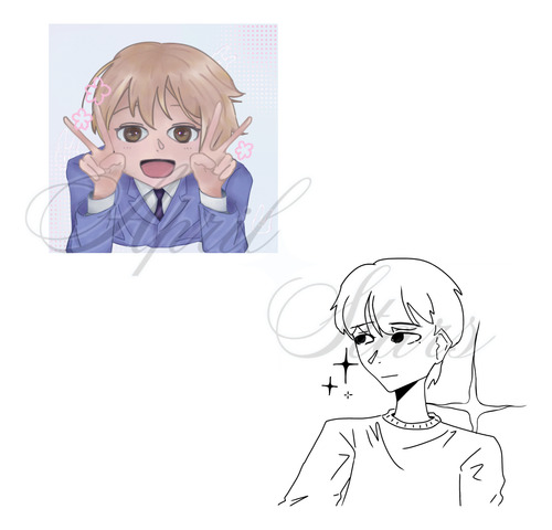 Dibujos Digitales Personalizados Aesthetic Icono