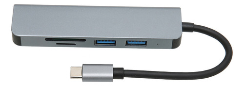 Usb C 3.0 Hub Ultra Delgado Plug And Play 5 En 1 5gbps Alta