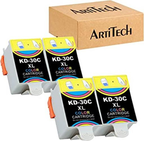 Recambio De Cartuchos De Tinta Compatibles Con Kodak Color