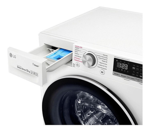 Imagen 8 de 8 de Lavarropas automático LG WM12 inverter blanco 12kg 120 V