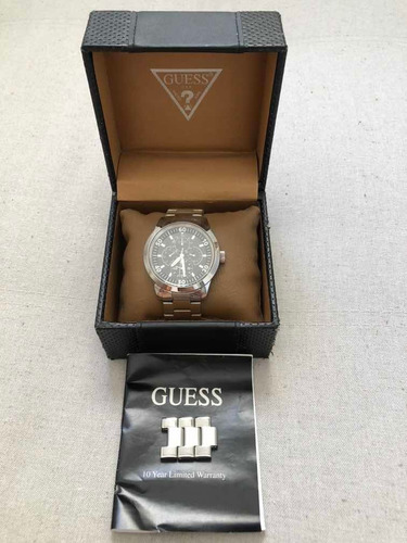 Relógio Guess Em Aço Cromado