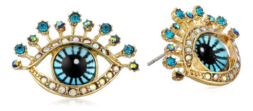 Aretes Con Forma De Ojo De Betsey Johnson