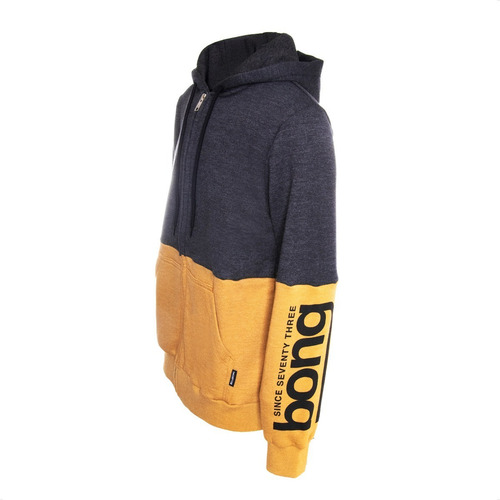 Imagen 4 de 5 de Campera Billabong Break Zip Hood Jr Niño Casual Urbano Friza