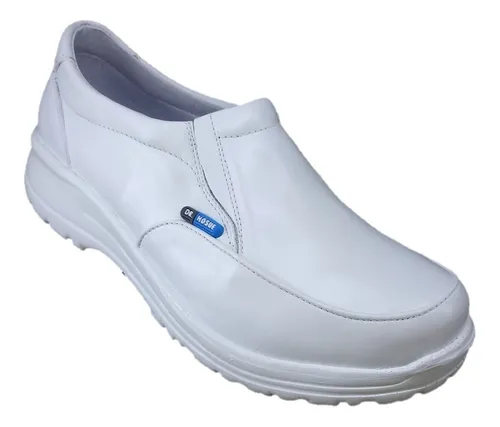 Zapato Blanco Piel Ligero Enfermera Chef Dr House 1007 Nurse