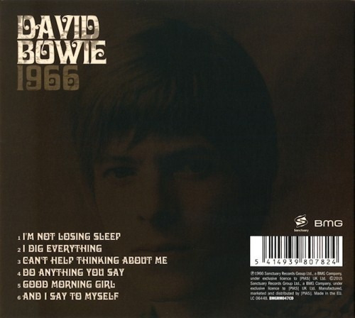 David Bowie 1966 Cd Importado