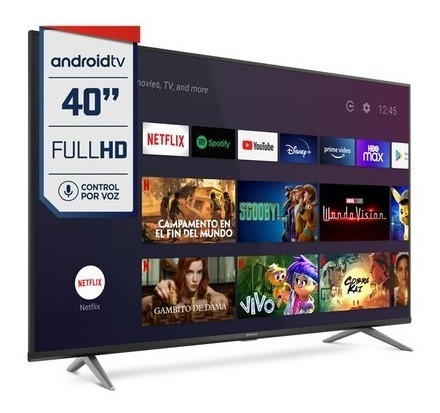 Imagen 2 de 2 de Smart TV Hitachi CDH-LE40SMART21 Android TV Full HD 40" 220V