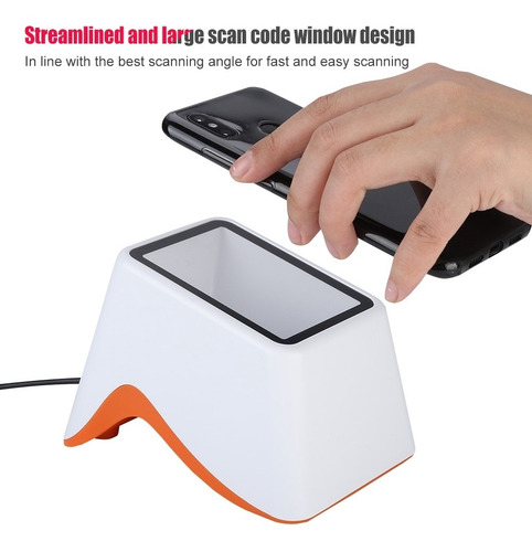Imagen 5 de 10 de Escáner De Código Qr, Escáner De Código De Barras, Usb