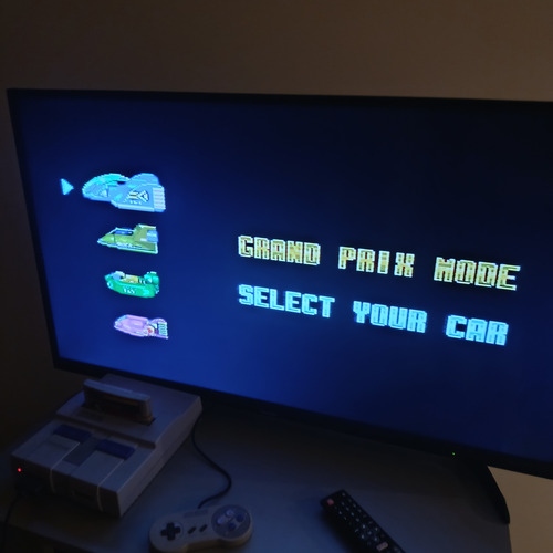 Snes Juego F Zero Y Soccer Genérico Super Nintendo Americano (Usado)