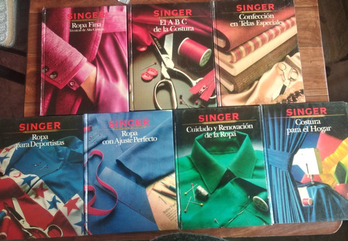 Singer Biblioteca De Costura 7 Libros