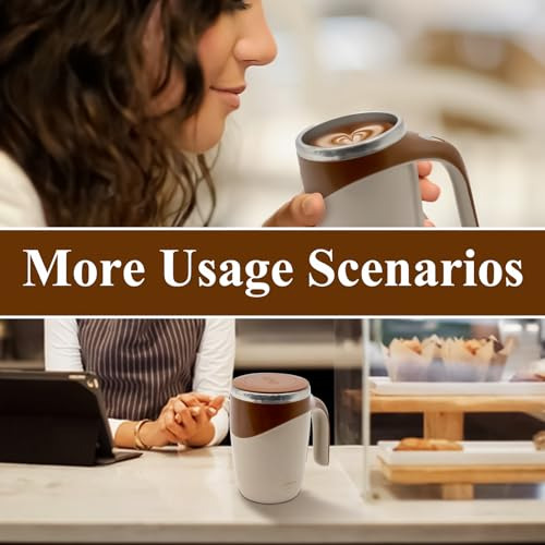 Taza De Café Automezcladora, Taza Automezcladora De Café Rec