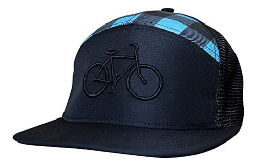 Headsweats Gorro Townie Estándar, Bicicleta A Cuadros, Talla