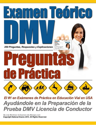 Libro: Examen Teórico Dmv - Preguntas De Práctica (spanish E