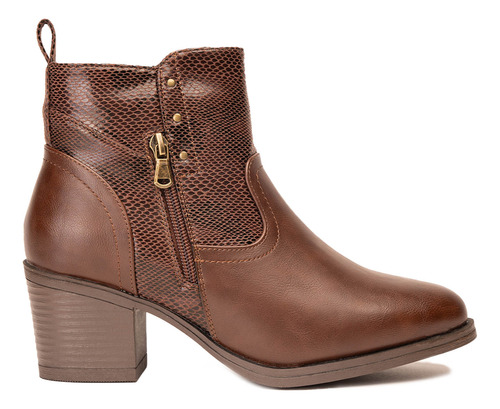 Botín Casual Mujer Camel Khosi Chinitown