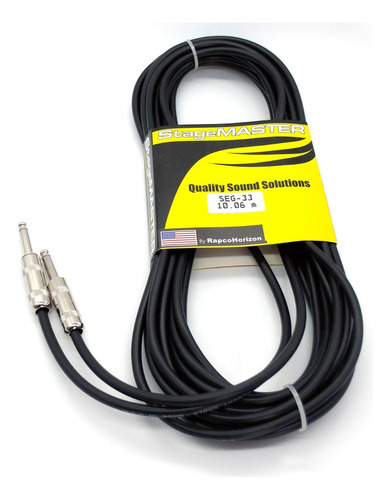 Stagemaster Cable Para Instrumento Seg-33 10.05 Mts.