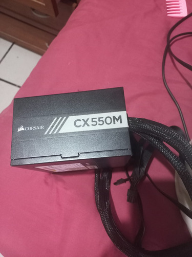 Fuente De Alimentación Corsair Cx550m 550w Semimodular Negro (Usado)