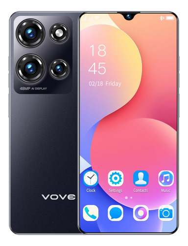 Note 30i Vove Desbloquea Dual Sim 12gb Ram 512gb Rom 2025 El Más Popular Teléfono Inteligente Android 13 Red 5g Wifi Más Barato Celular Negro