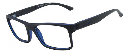 Óculos De Sol Masculino An7069l Preto/azul Retangular 53mm