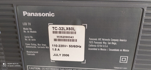 Imagen 4 de 6 de Tv Panasonic 32' Lcd