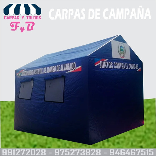 Imagen 5 de 6 de Carpas Toldos F & B Campamento Llino Impermeable