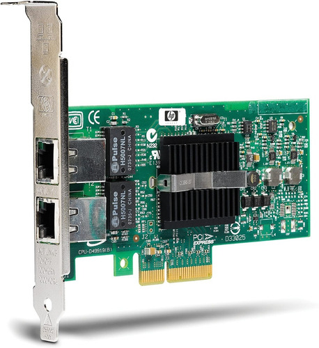 Hp Nc360t Tarjeta Red 2 Puertos Pci-e Dual Gbit ...