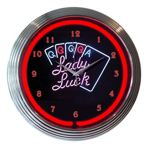 Reloj Neonetics Lady Luck Poker Ne