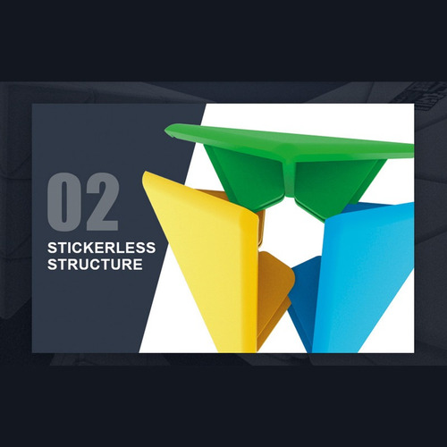 Cubo Rubik Pyraminx Moyu Meilong Jinzita Stickerless