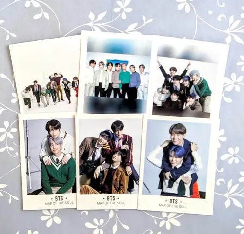 Bts Bangtan Boys 45 Cards Map Of The Soul 7 Jimin Jungkook V