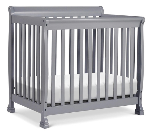 Davinci Kalani 4-en-1 Mini Cuna Convertible En Gris | Greeng