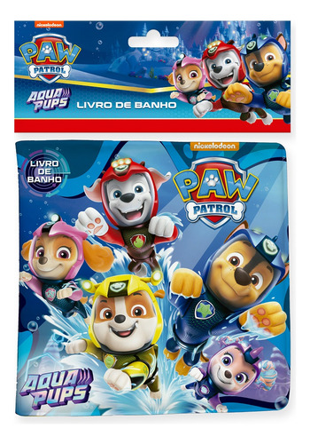 Patrulha Canina Livro de Banho
