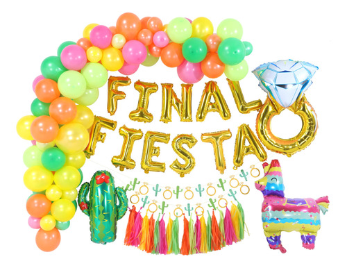 Final Fiesta Bachelorette Party Decorations Set I Final Fies