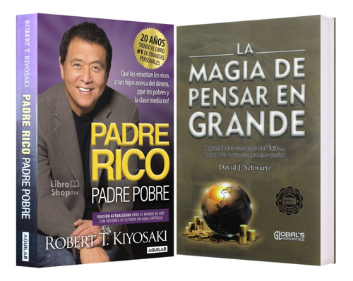 Padre Rico Ed 20 Aniversario + Magia De Pensar En Grande