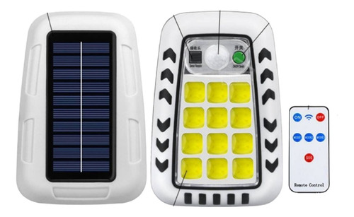 Luz Sensor Solar 30w Portatil Control Remoto Yx666c