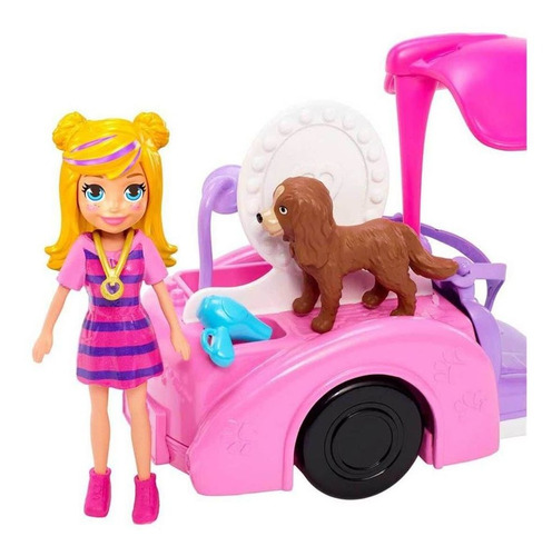 Vehiculo Baño De Perritos - Polly Pocket - Mosca