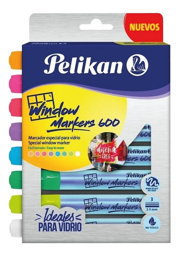 Marcador Window Markers 600 Caja *8 Uds Pelikan