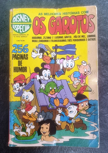 Disney Especial 029 - Os Garotos - Primeira Edição Ano 1977 - Formatinho Raro Da Editora Abril