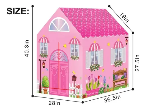 Casitas armables cheap para niñas