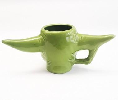 Imagem 2 de 2 de Caneca Porcelana 3d Star Wars - Yoda