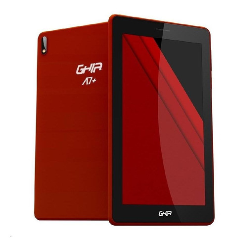 Tablet Ghia Plus 2gb Ram Android 10 7 Pulgadas Quadcore Roja Color Rojo