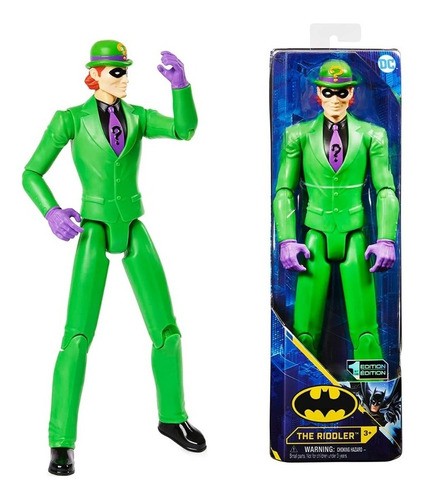 Muñeco Batman Dc Figura The Riddler El Acertijo Villano | Envío gratis