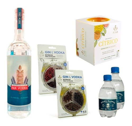 Imagen 1 de 2 de Mix Botanico Tragos De Autor Con Vodka + Tonica Y Citricos