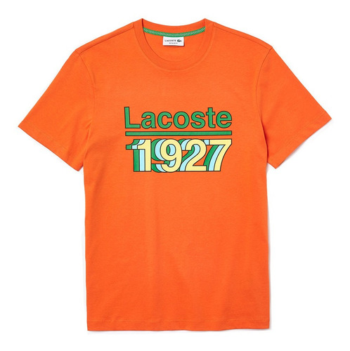 Playera Hombre Colección 1927 Regular Fit Th7386 Lacoste