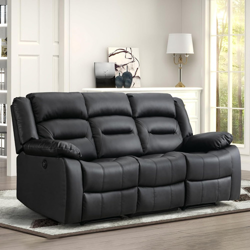 Sillón De Cine En Casa Reclinable C/3 Asientos, Ebello